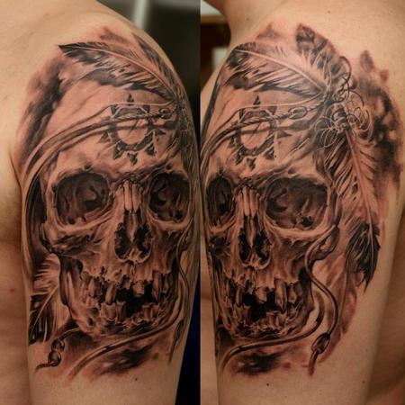 tattoos/ - Indian Skull - 63848